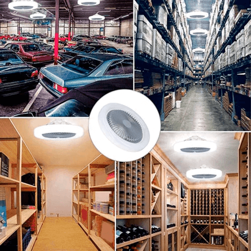 Luminária LED com Ventilador | VentMaster®