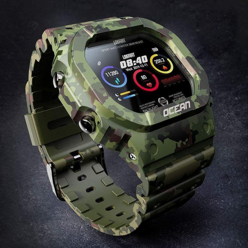 Ocean Smartwatch - Relógio Inteligente Militar IP68