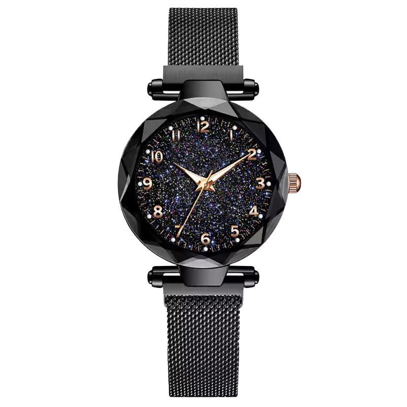 Relógio Magnético Feminino Céu Estrelado - Fashion Watch