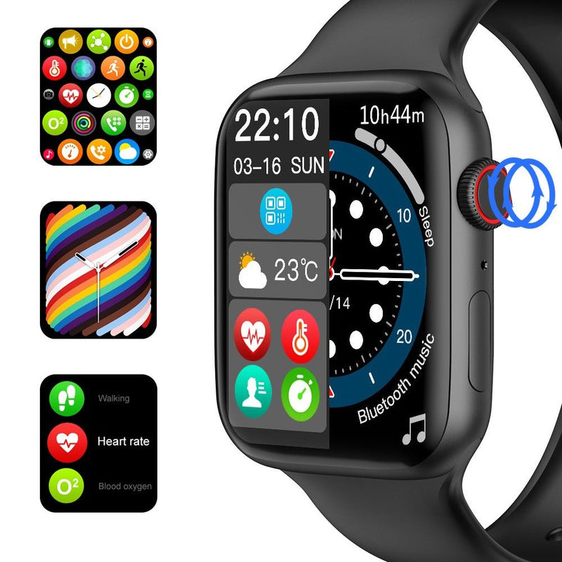 Smartwatch Echo 8 Tela IPS 1.95" Bluetooth Monitor cardíaco Unissex NFC